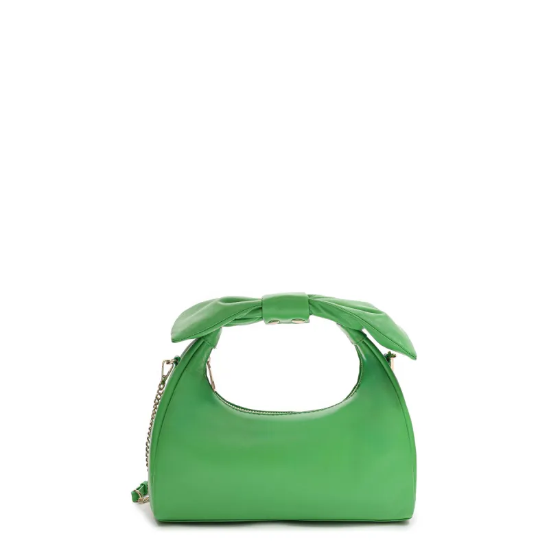 Dandy Bow Puffed Sheep Bright Green w. Gold sold by Nunoo Bags