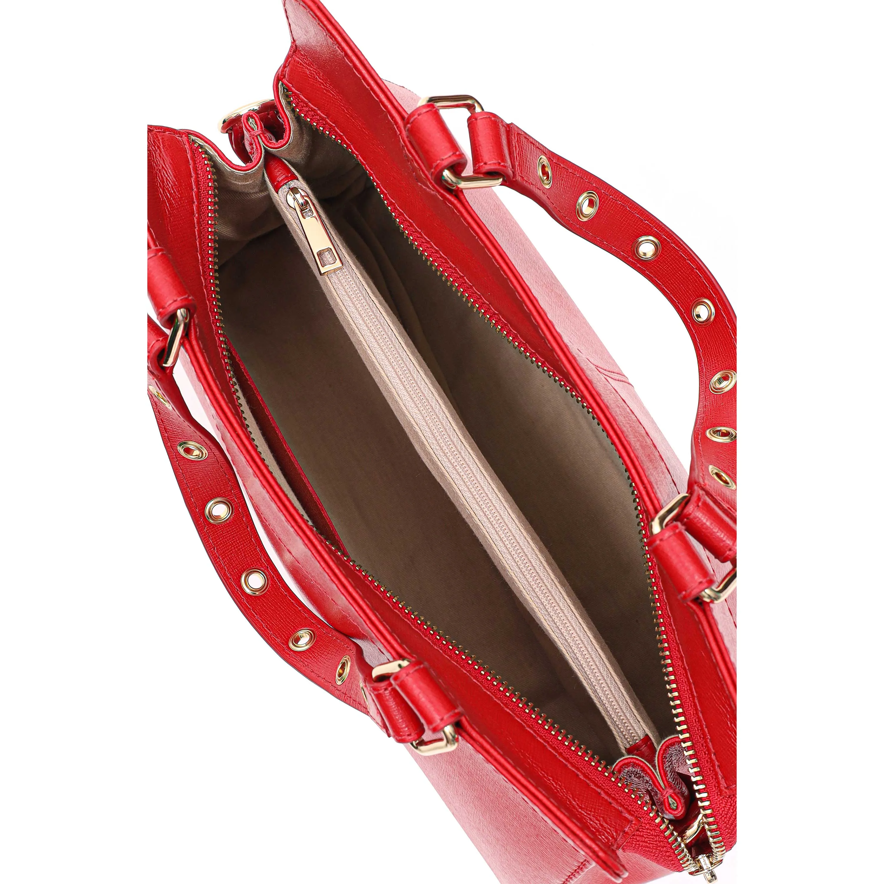 Cher 2 Florence Bright Red w. Gold sold by Nunoo Bags product image thumbnail 4