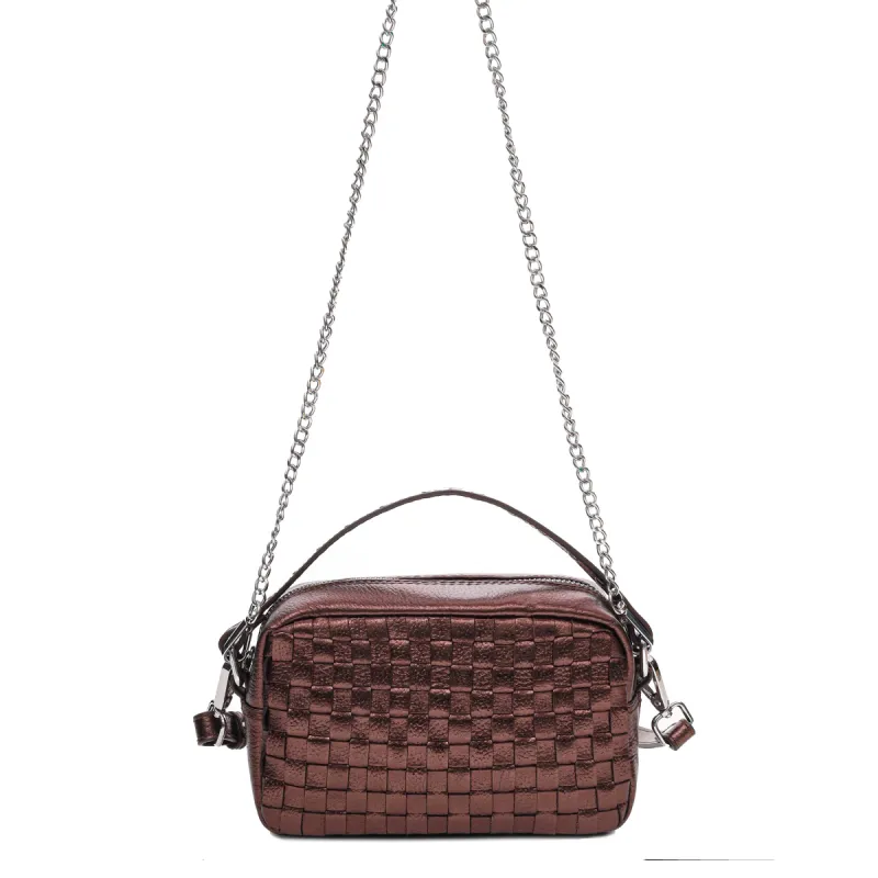 Lyra Metallic Brown sold by Nunoo Bags