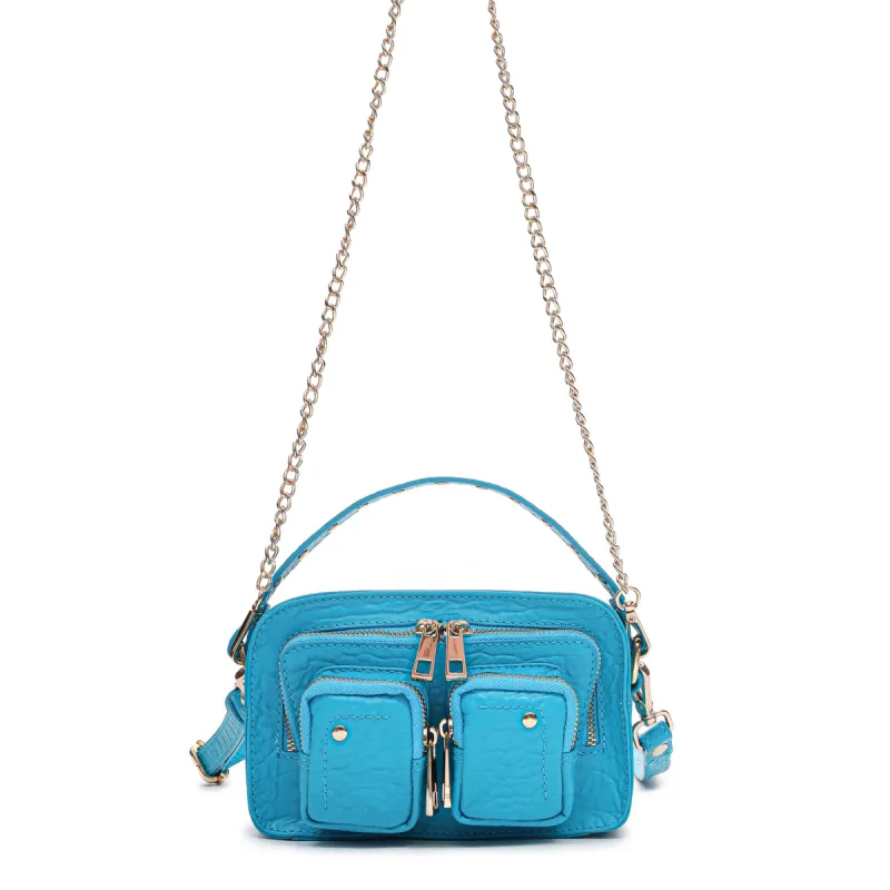 Helena New Zealand Bright Blue w. Gold sold by Nunoo Bags