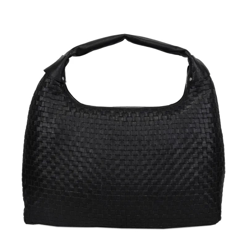 Maxi Dandy Braided Mountain Black sold by Nunoo Bags