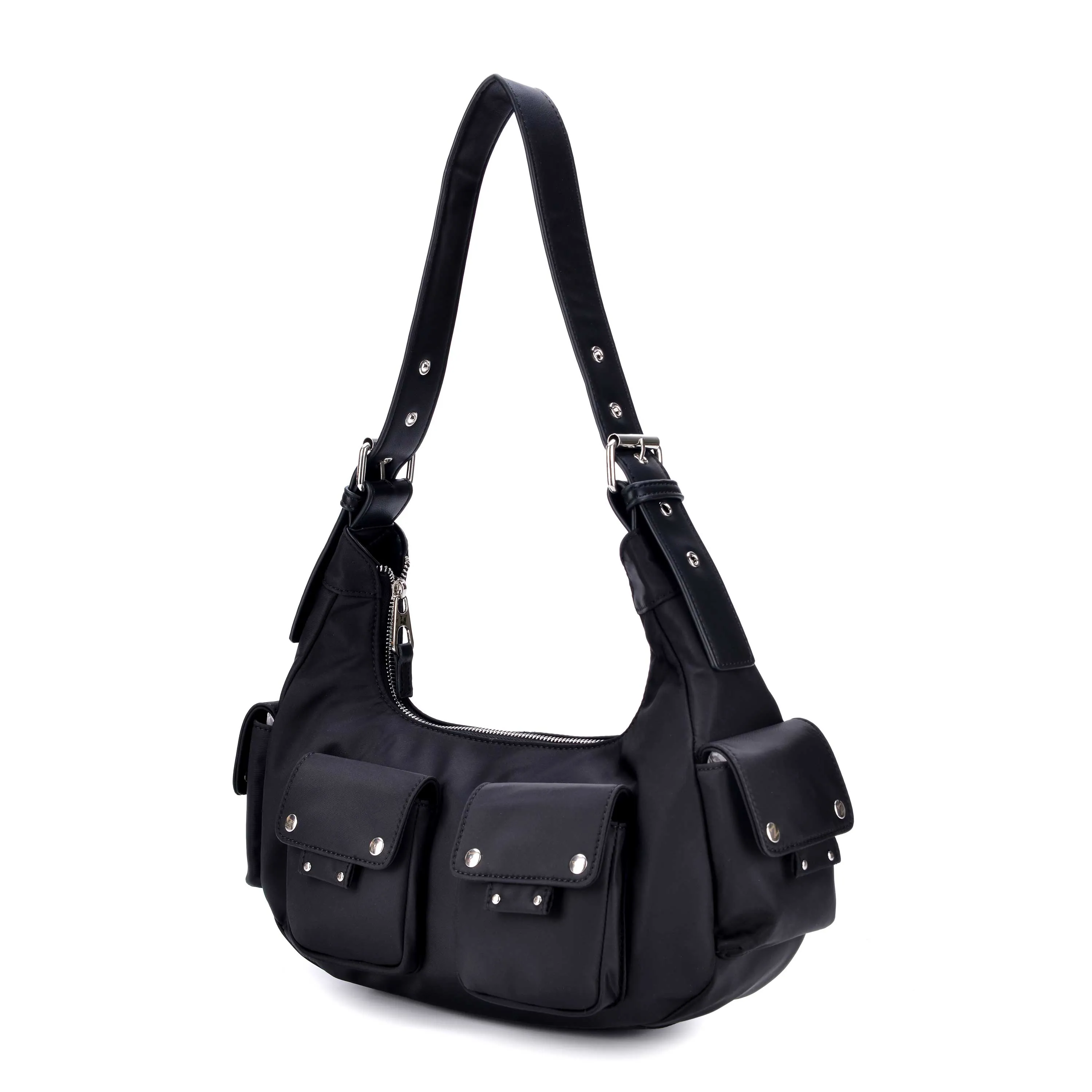 Sally recycled nylon Black sold by Nunoo Bags product image thumbnail 2
