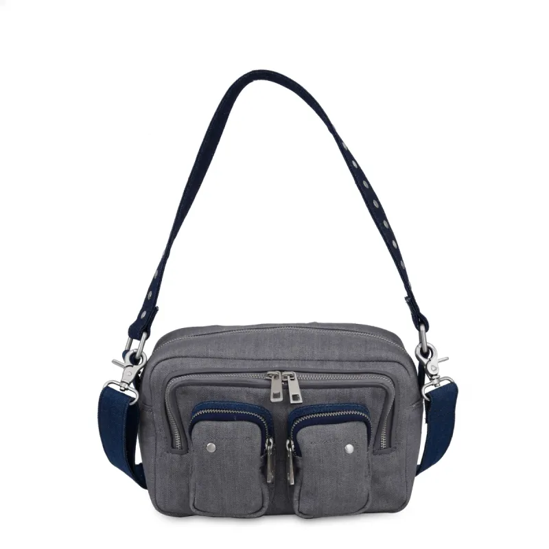 Ellie Denim mix grey sold by Nunoo Bags