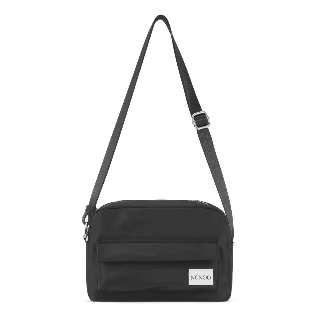Paloma recycled nylon Black sold by Nunoo Bags