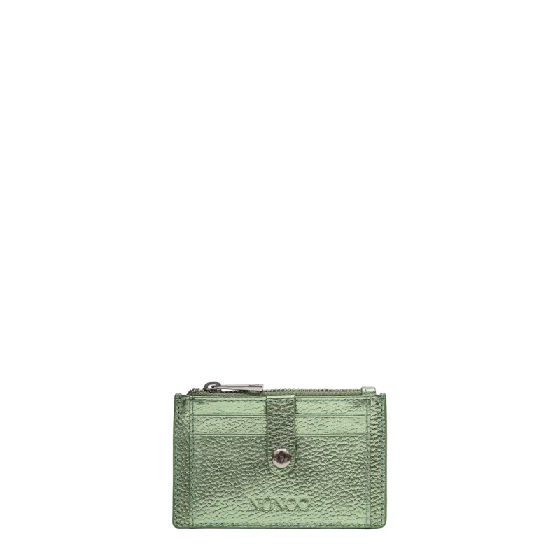 Pixie Buckle Metallic Light Green sold by Nunoo Bags