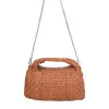 Dandy Braided Washed Cognac sold by Nunoo Bags