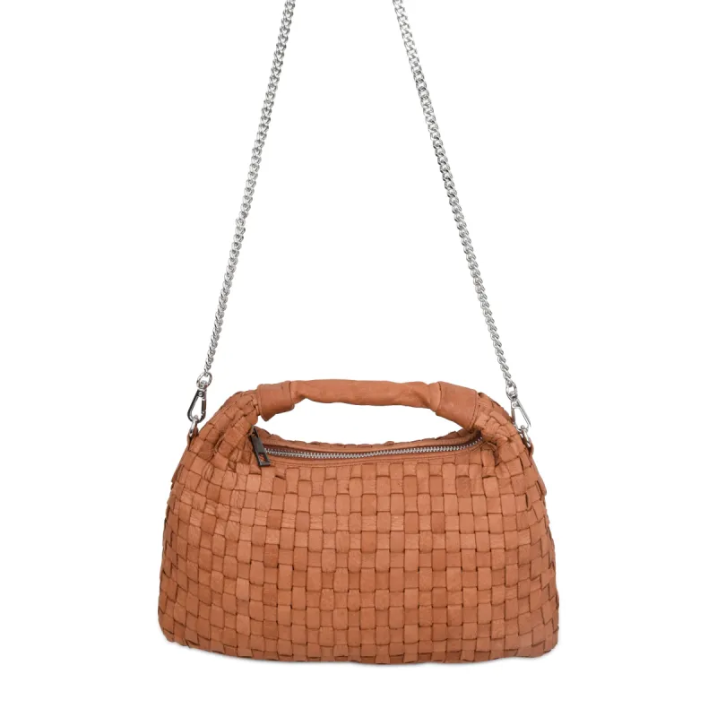 Dandy Braided Washed Cognac sold by Nunoo Bags