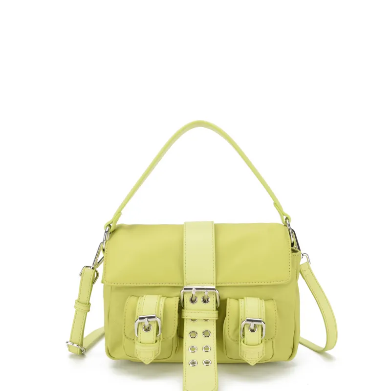 Honey Buckle Recycled Nylon Lime sold by Nunoo Bags