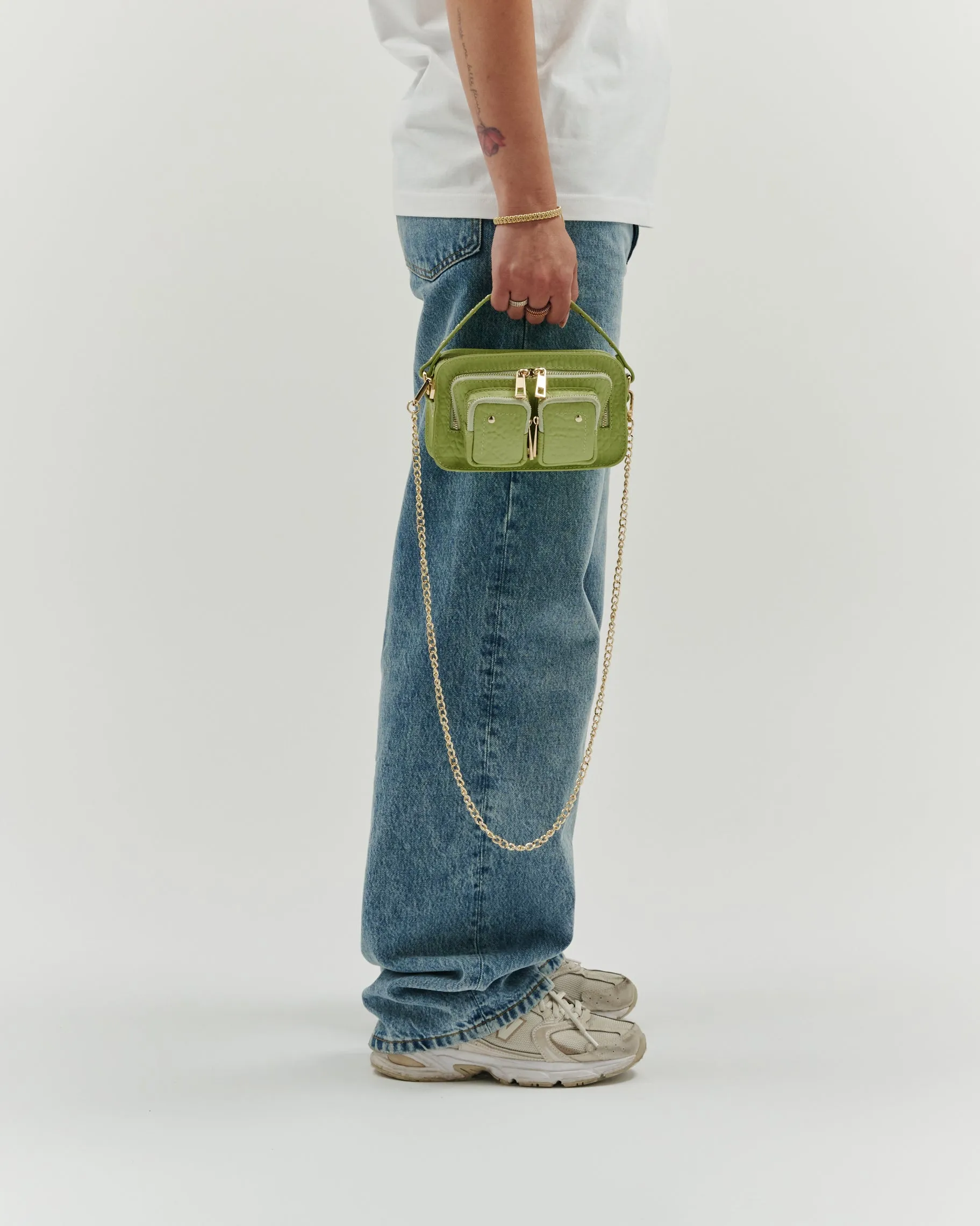 Helena New Zealand Light Green w. Gold sold by Nunoo Bags product image thumbnail 2