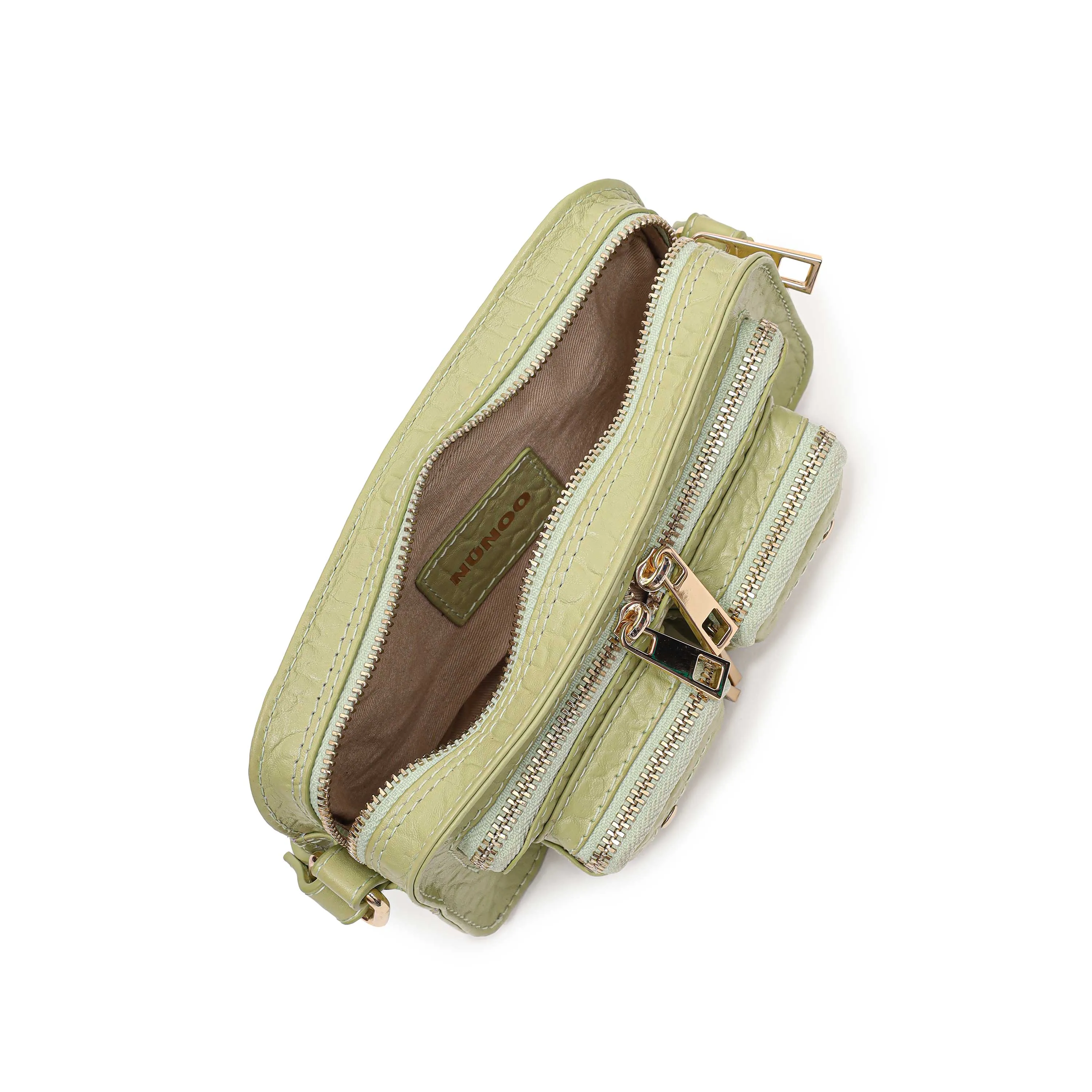 Helena New Zealand Light Green w. Gold sold by Nunoo Bags product image thumbnail 4