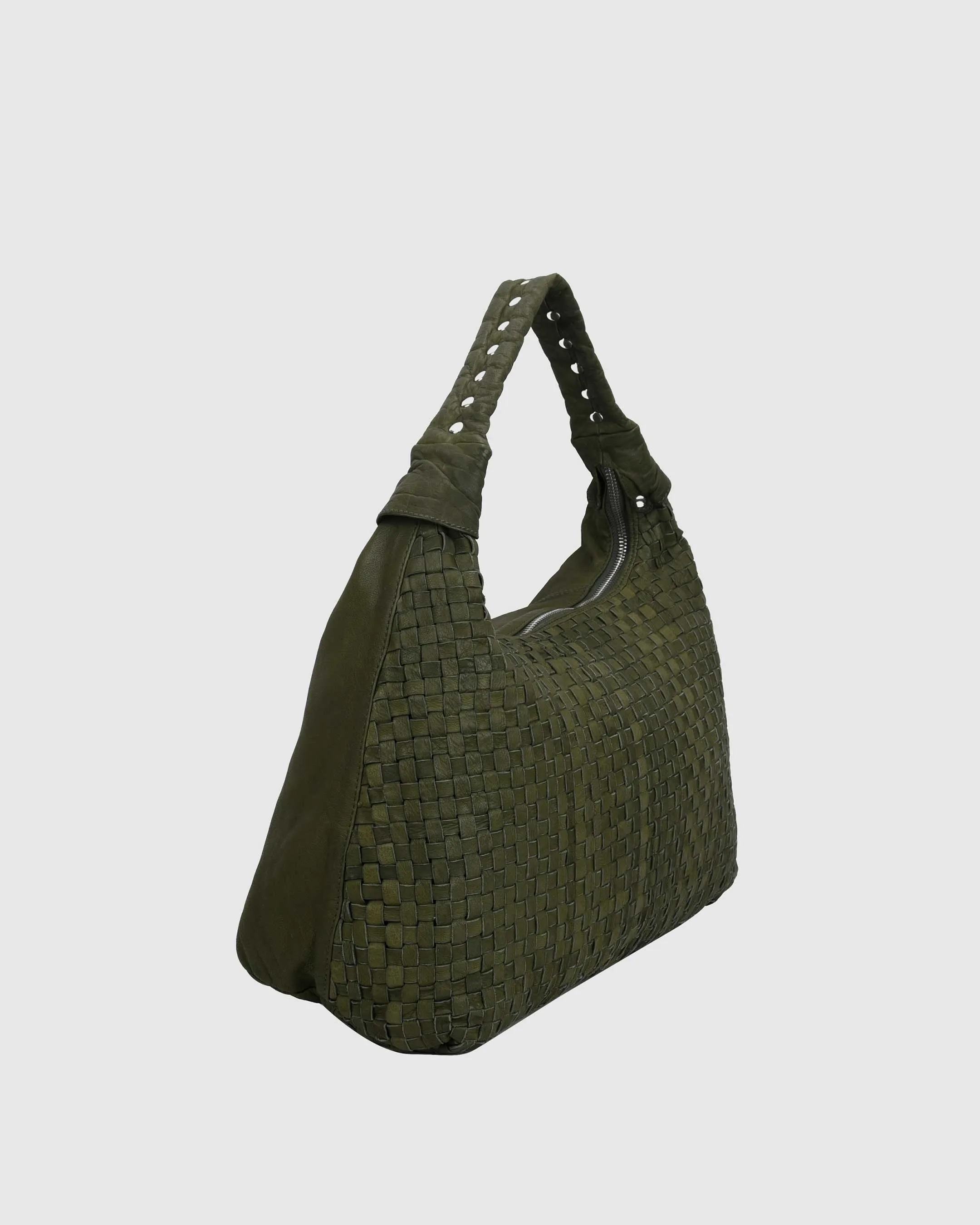 Maxi Dandy Braided Washed Green sold by Nunoo Bags product image thumbnail 2