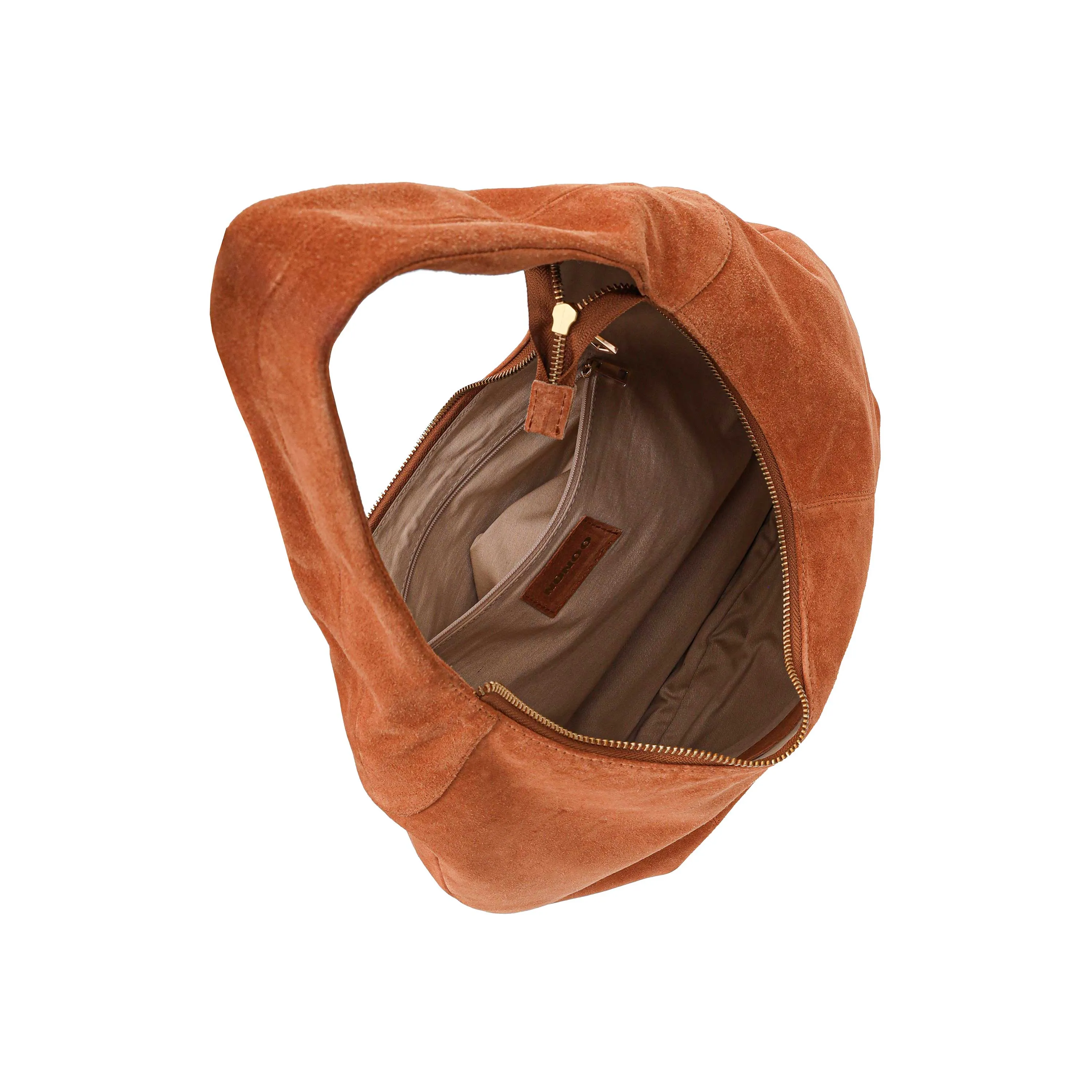 Gabi Suede Toffee w. Gold sold by Nunoo Bags product image thumbnail 3