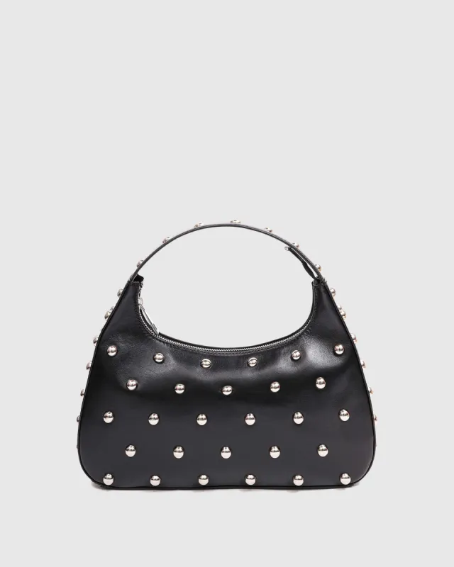 Dandy Rivet Italian Black sold by Nunoo Bags