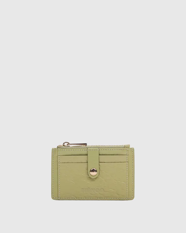 Pixie Buckle New Zealand Light Green w. Gold sold by Nunoo Bags