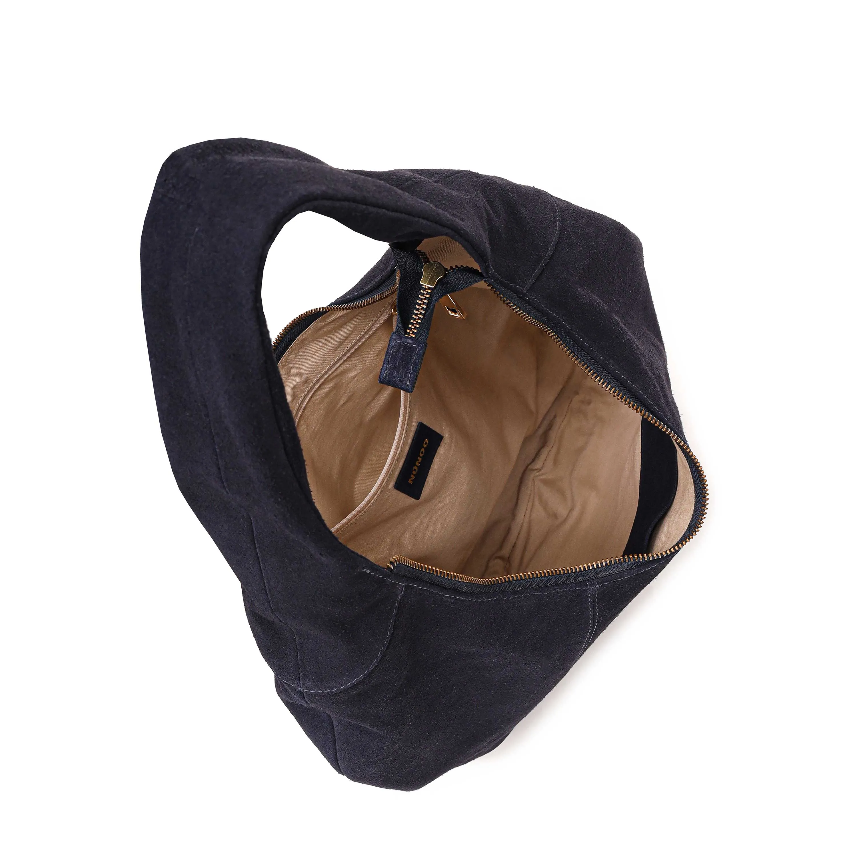 Gabi Suede Navy w. Gold sold by Nunoo Bags product image thumbnail 4