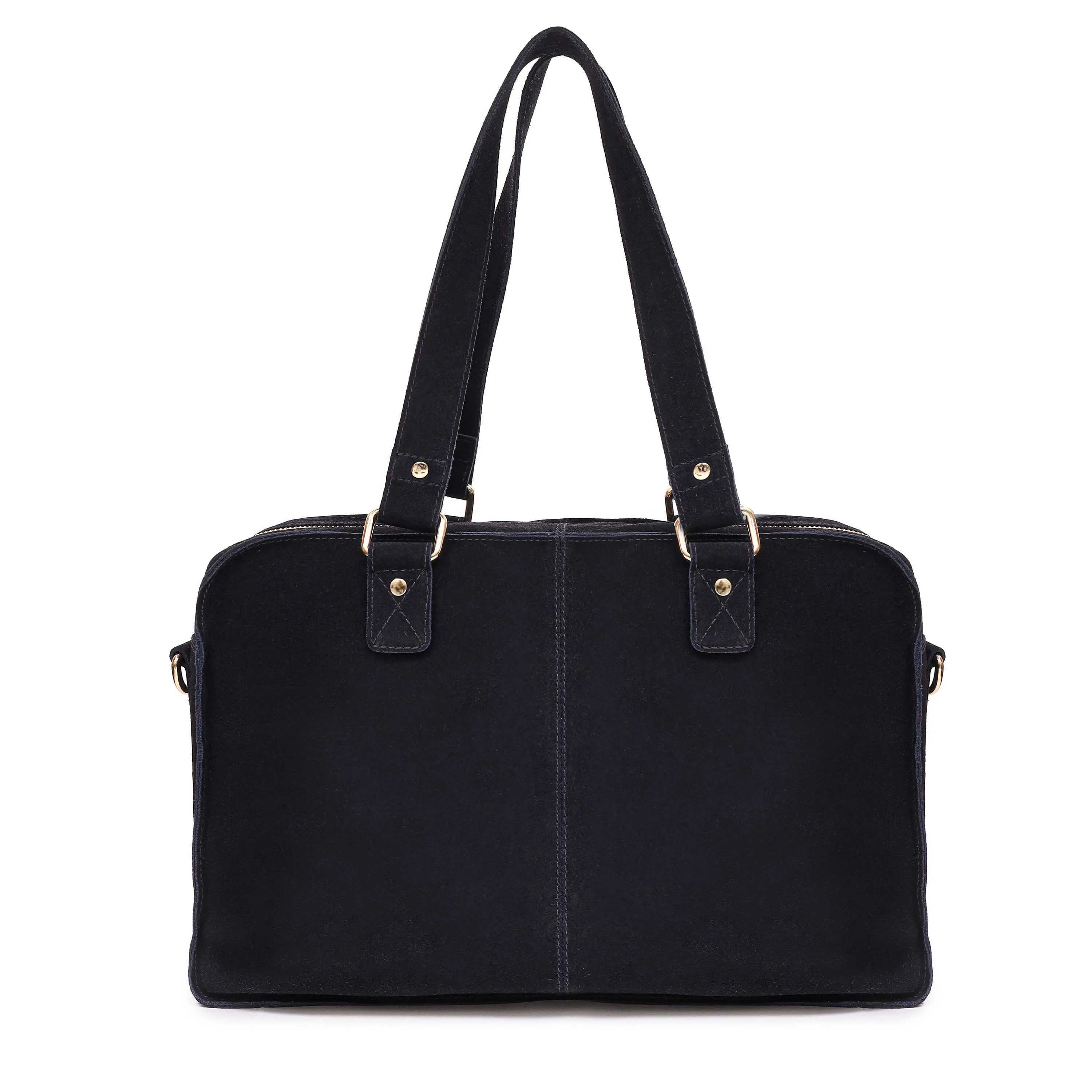 Mille Suede Navy w. Gold sold by Nunoo Bags product image thumbnail 5