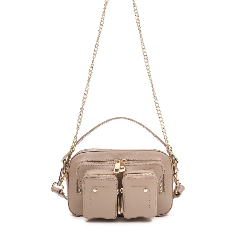 Helena Florence Light Brown w. Gold sold by Nunoo Bags