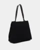 Chiara Suede Black w. Gold sold by Nunoo Bags