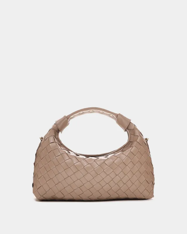Dandy Braided Florence Light Brown w. Gold sold by Nunoo Bags