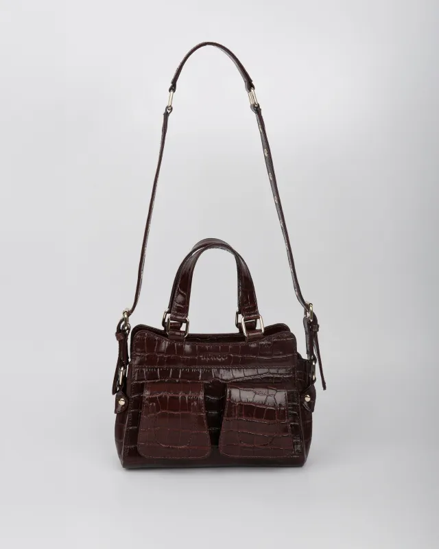 Small Cher Texas Brown w. Gold sold by Nunoo Bags