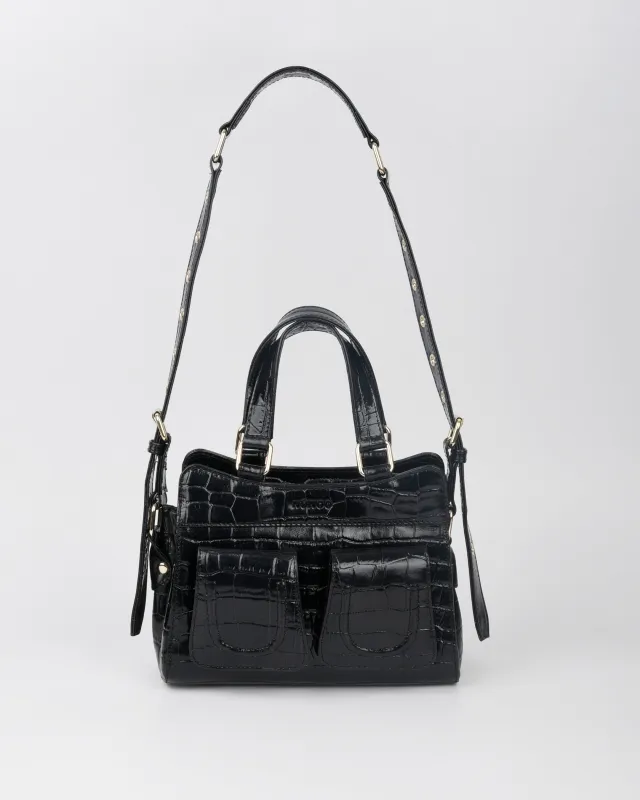 Small Cher Texas Black w. Gold sold by Nunoo Bags