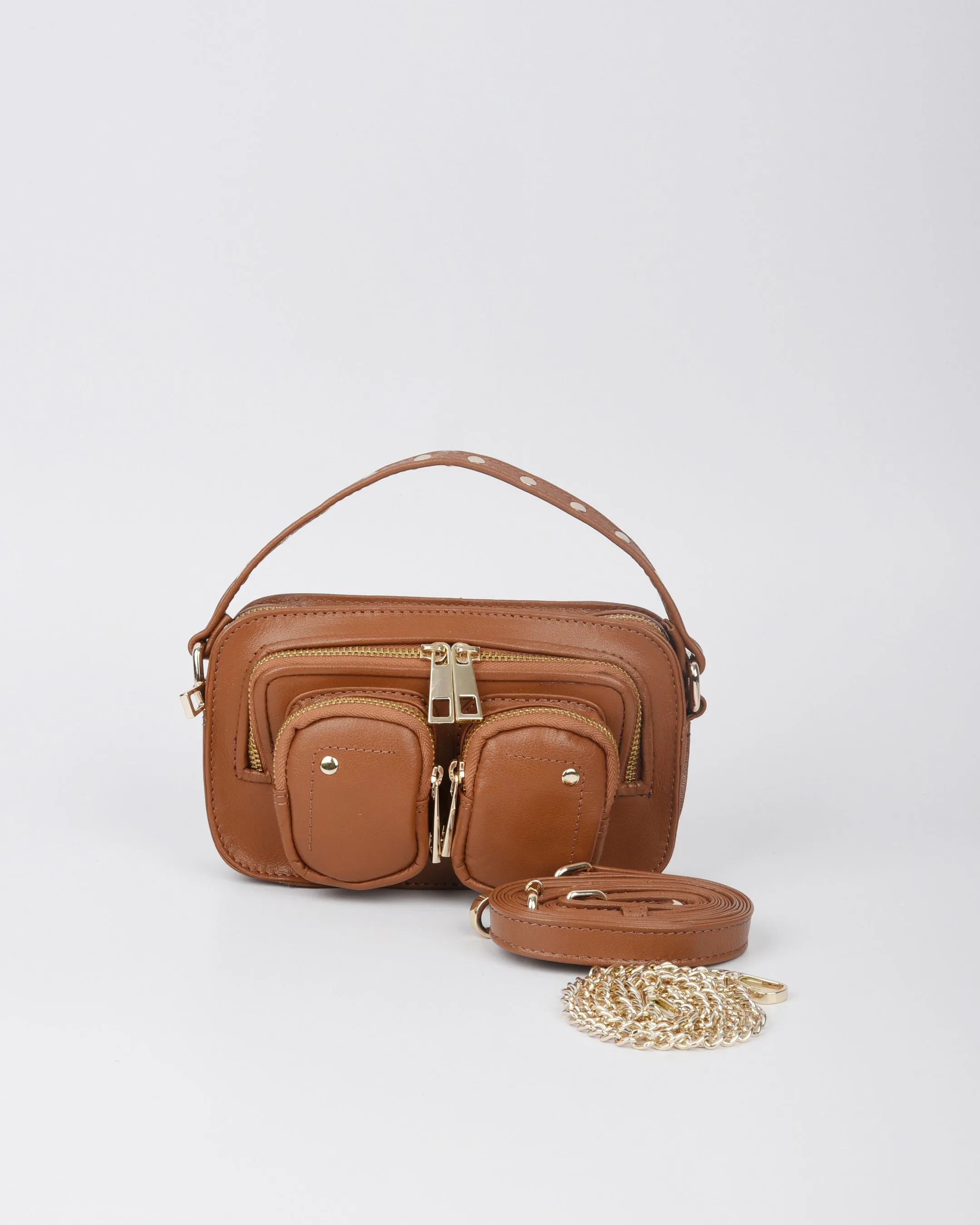 Helena Cloud Cognac w. Gold sold by Nunoo Bags product image thumbnail 2