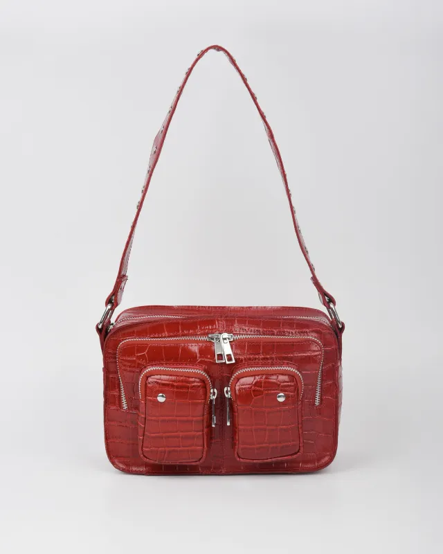 Ellie Texas Dark Red sold by Nunoo Bags
