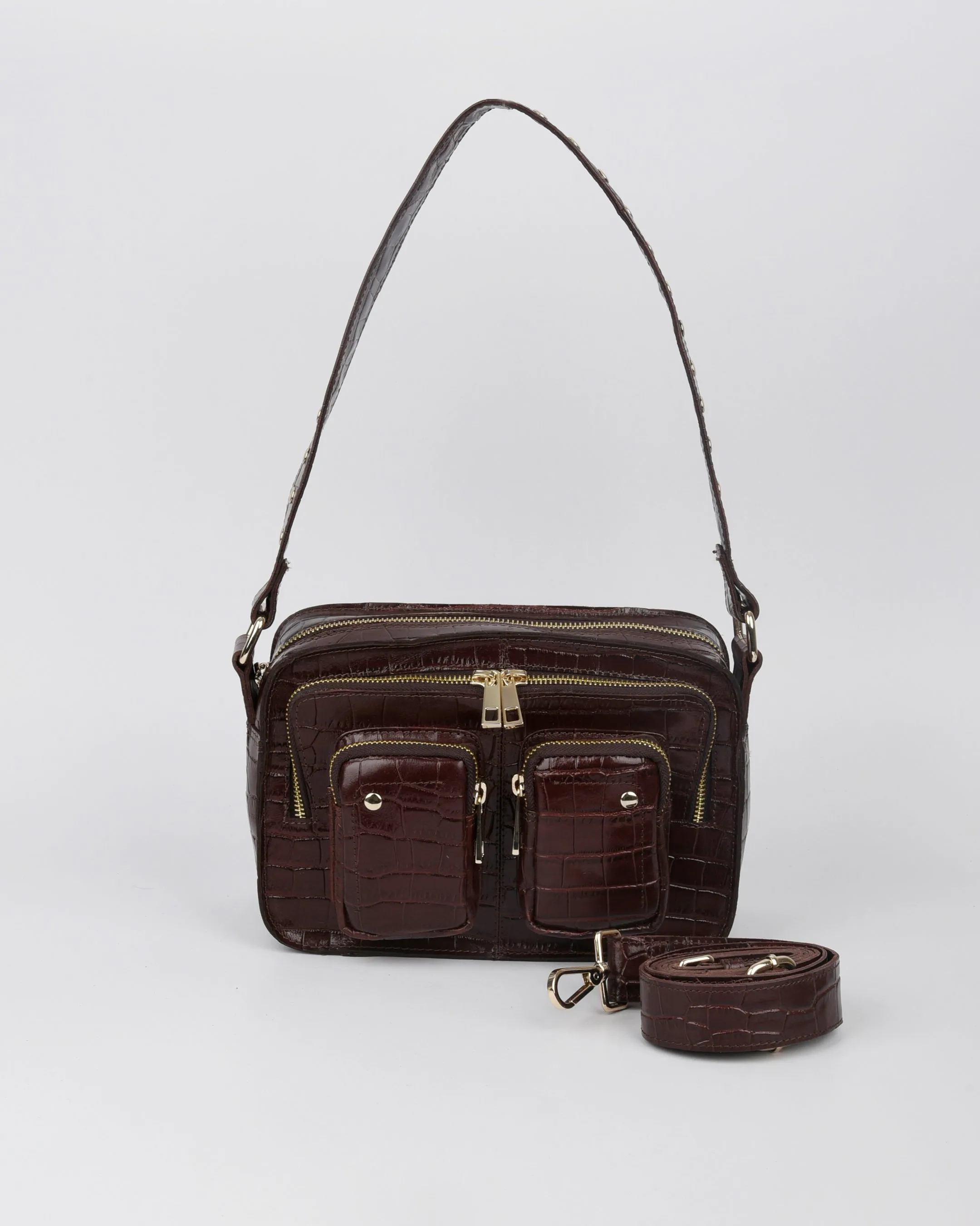Ellie Texas Brown w. Gold sold by Nunoo Bags product image thumbnail 2