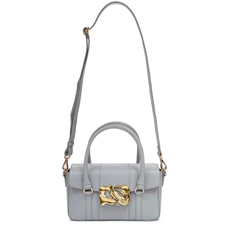Small Maggie Icon Florence Light Grey w. Gold sold by Nunoo Bags