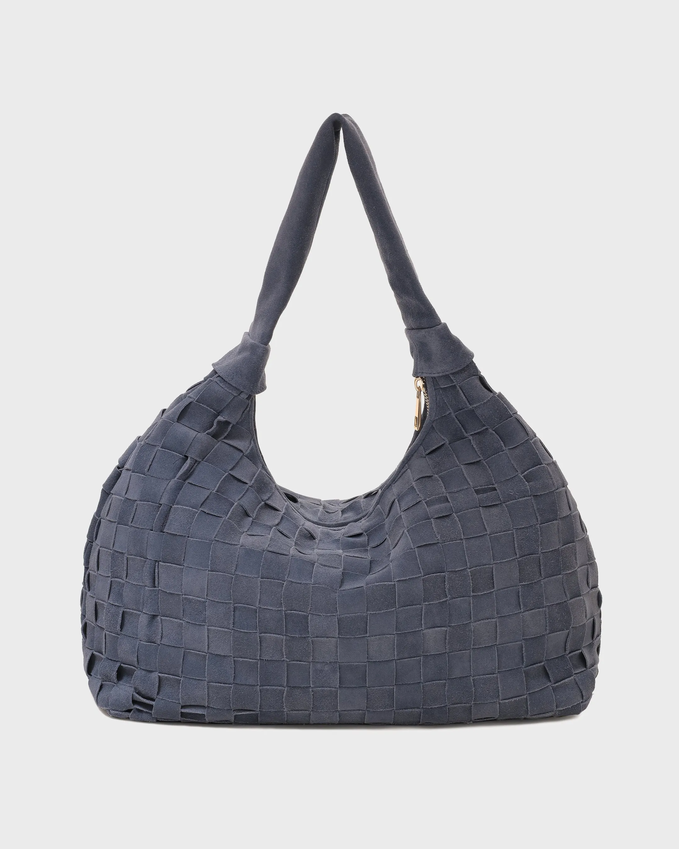 Big Dandy Braided Suede Jeans w. Gold sold by Nunoo Bags product image thumbnail 4