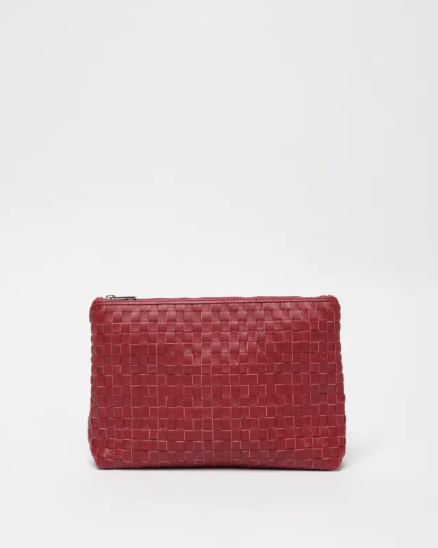 Annie Braided Mountain Maroon sold by Nunoo Bags