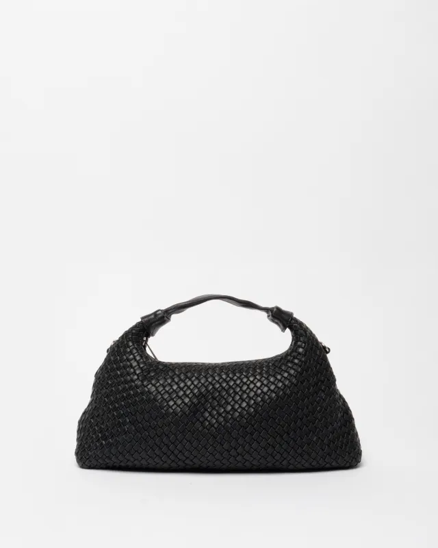 Dandy Bias Braided Washed Black sold by Nunoo Bags