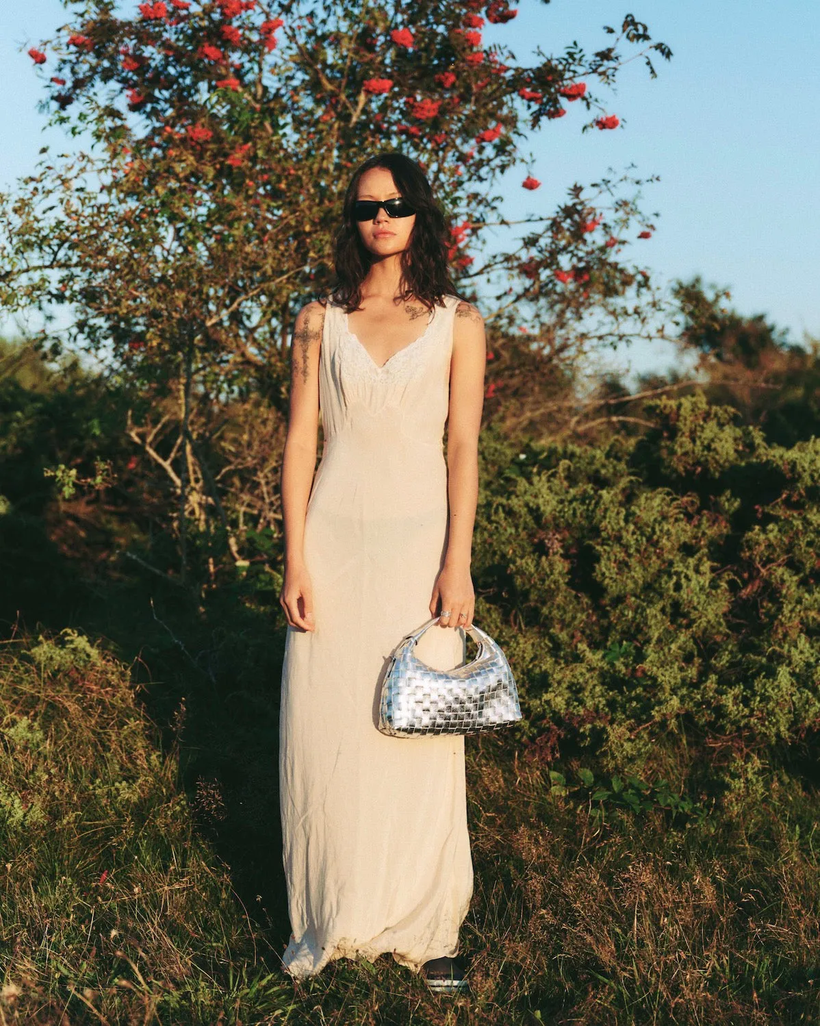 Dandy Braided Metallic Silver sold by Nunoo Bags product image thumbnail 2