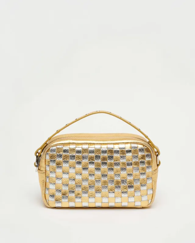 Lyra Metallic Gold/Silver sold by Nunoo Bags