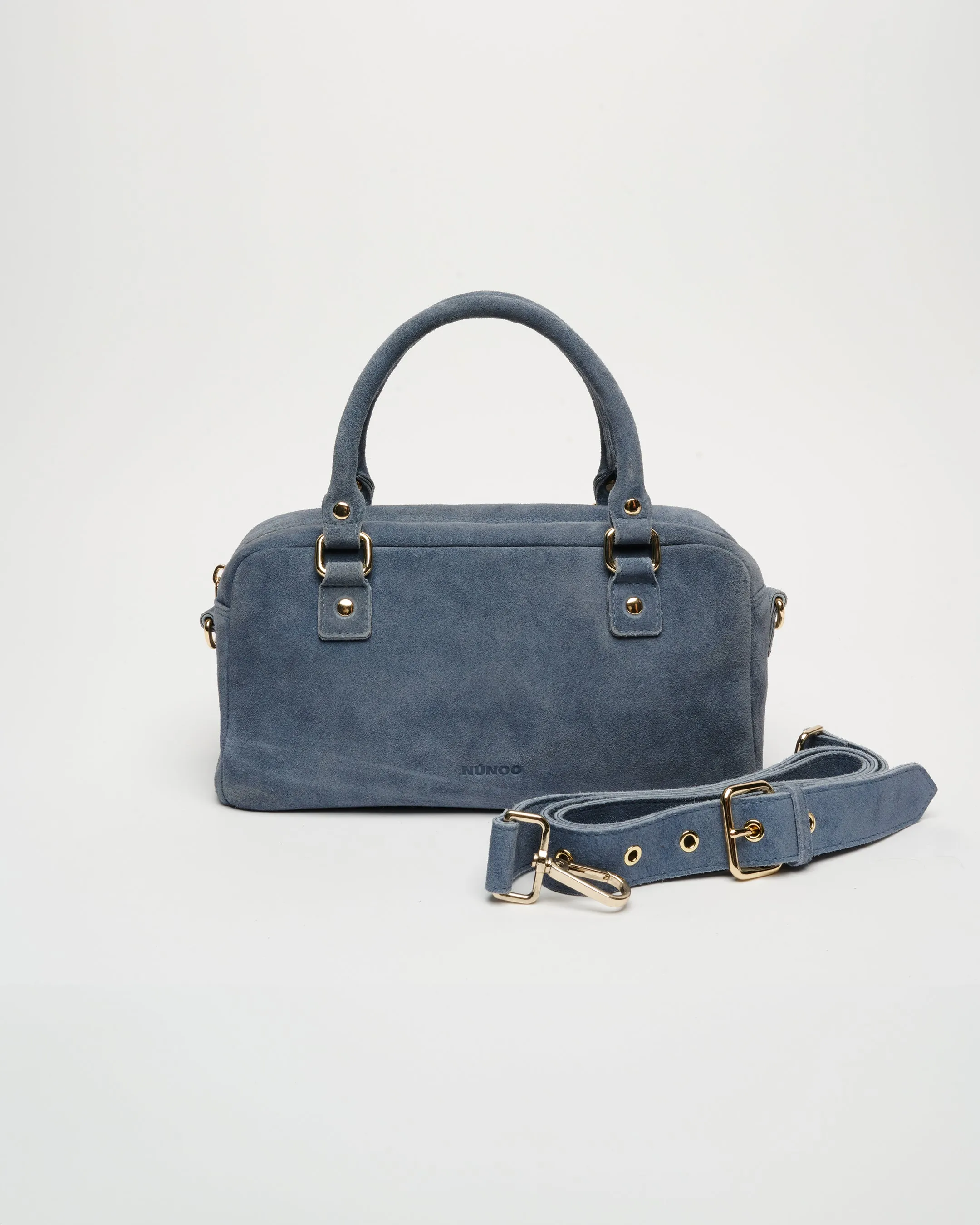 Bonnie Suede Jeans w. Gold sold by Nunoo Bags product image thumbnail 3