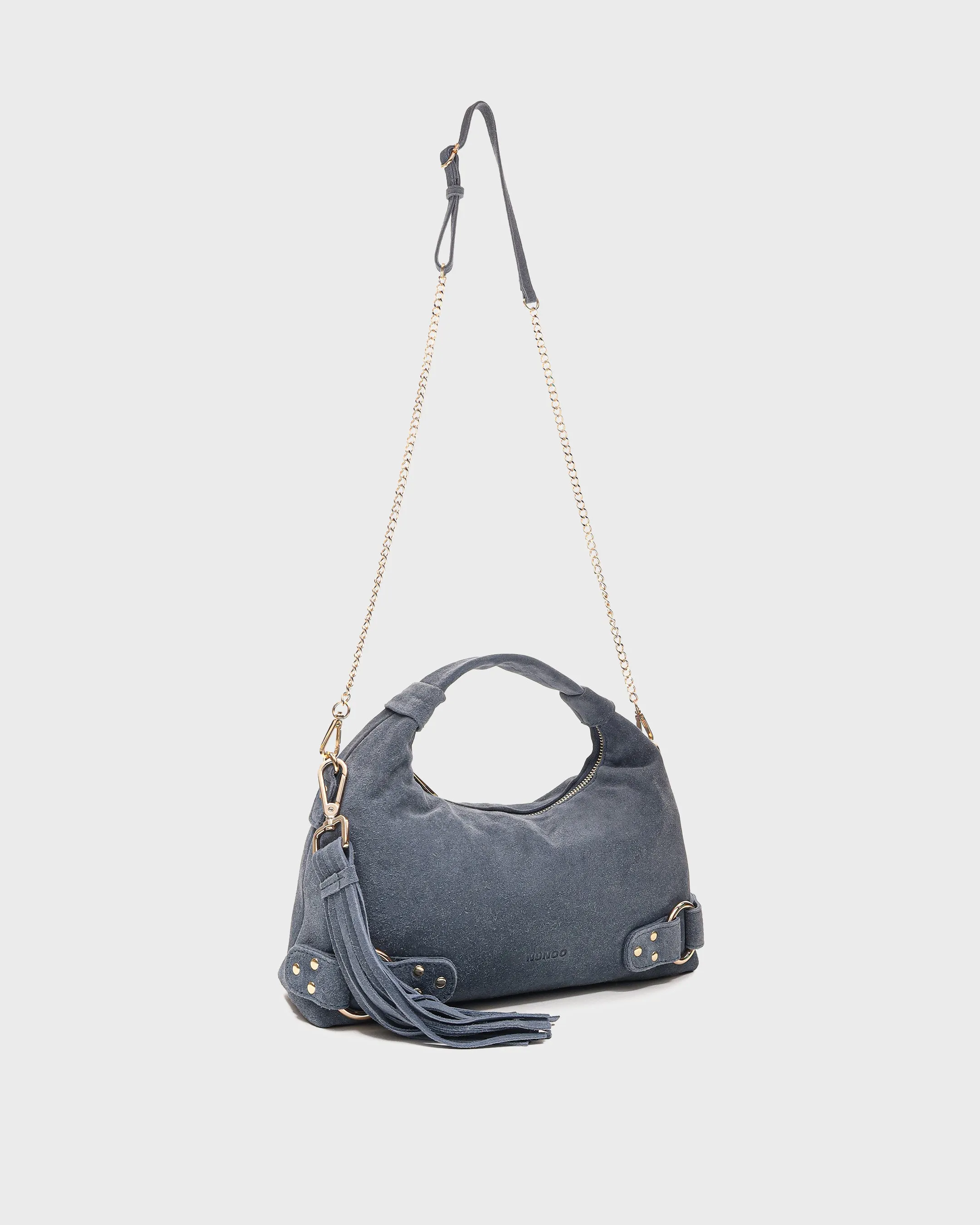 Dandy Fringe Suede Jeans w. Gold sold by Nunoo Bags product image thumbnail 2