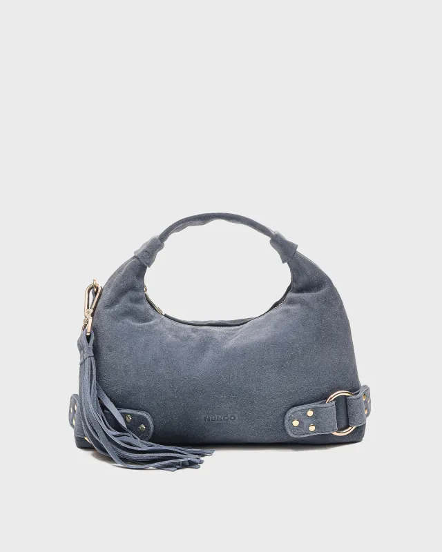 Dandy Fringe Suede Jeans w. Gold sold by Nunoo Bags