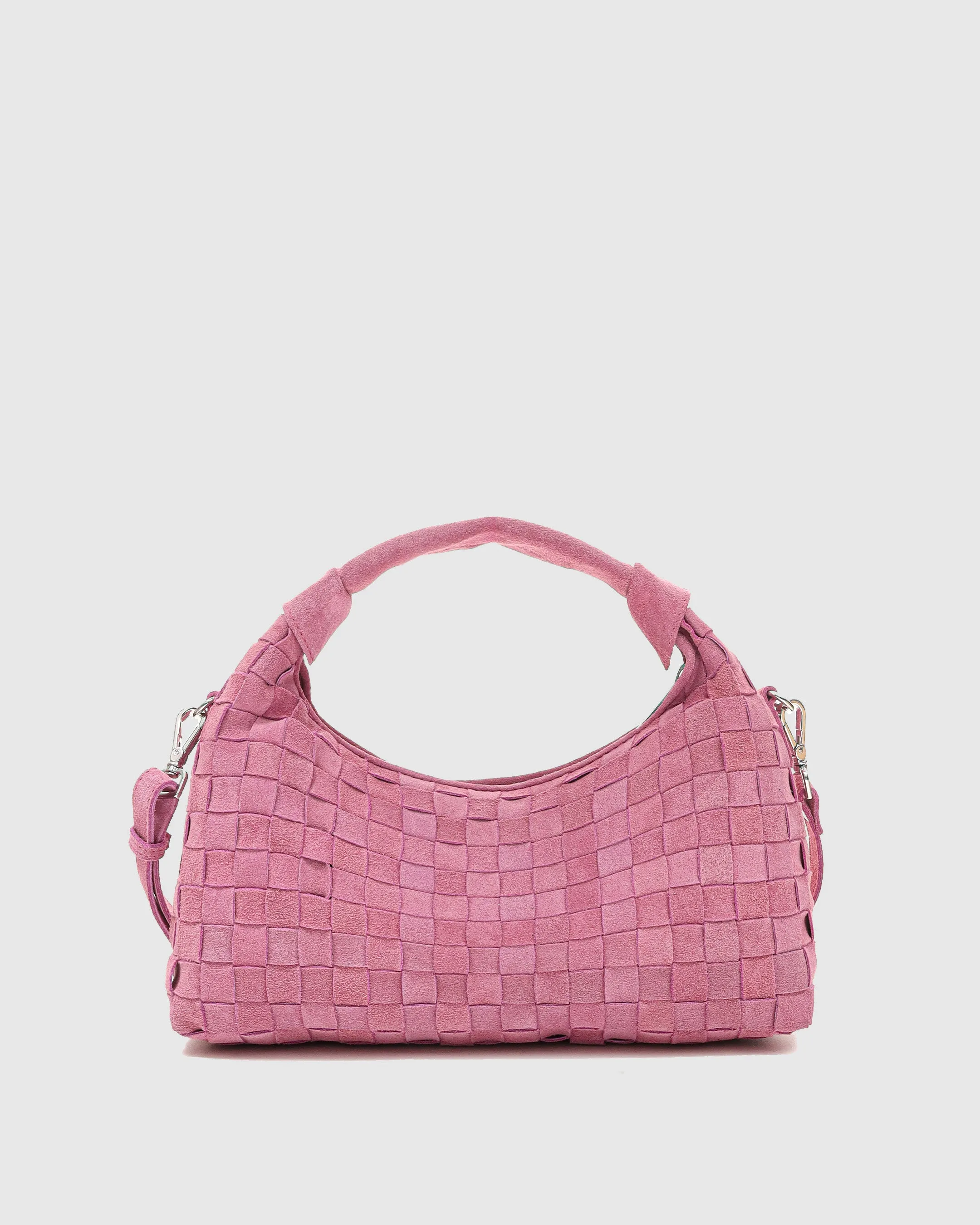 Dandy Braided Cloud Suede Pink sold by Nunoo Bags