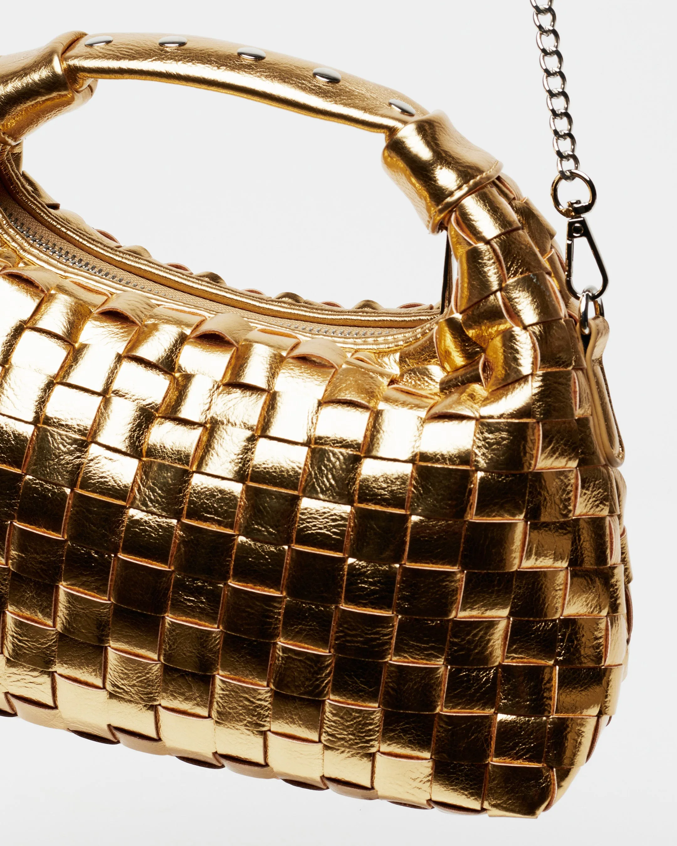 Dandy Braided Recycled Cool Light Gold sold by Nunoo Bags product image thumbnail 4