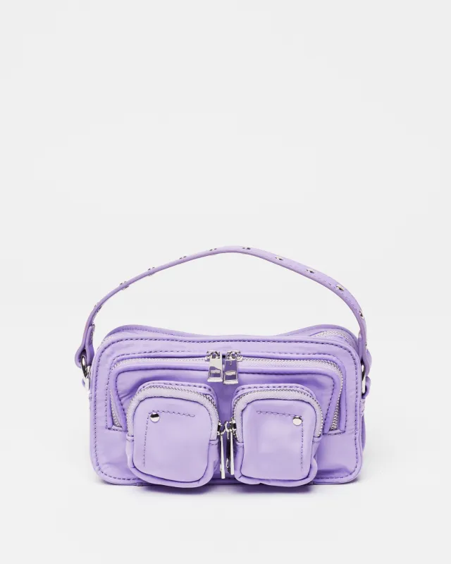 Helena Chain Recycled Nylon Lavender sold by Nunoo Bags