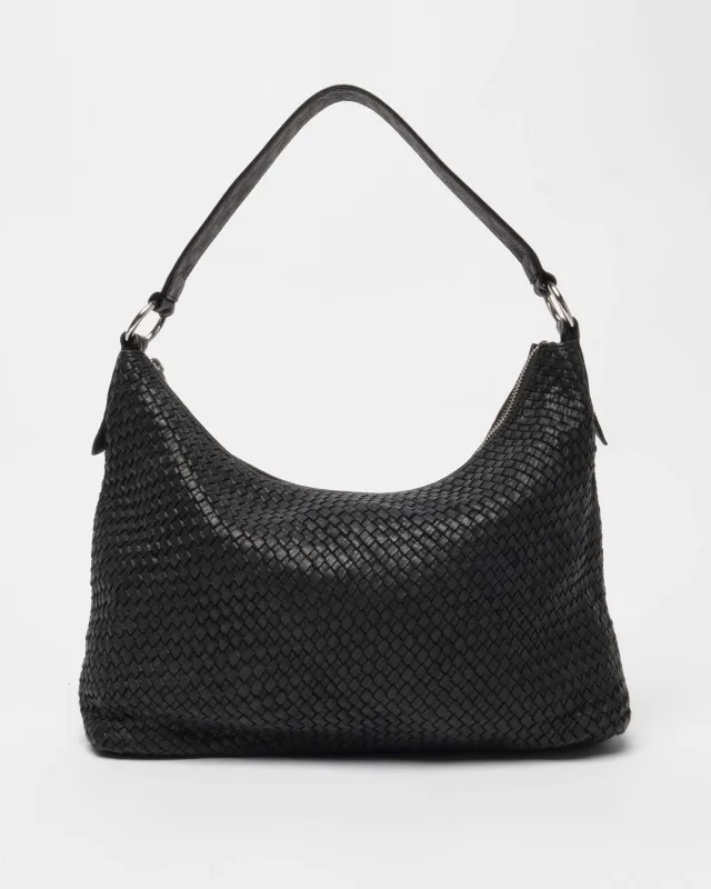 Rio Braided Washed Black sold by Nunoo Bags