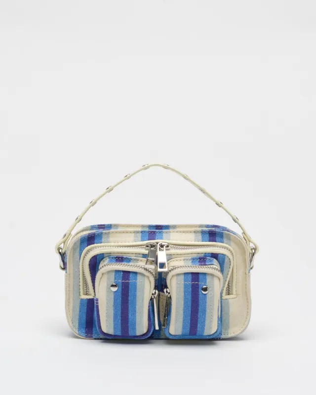 Helena Canvas Blue Stripes sold by Nunoo Bags