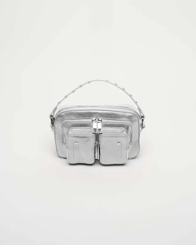 Helena Metallic Silver sold by Nunoo Bags