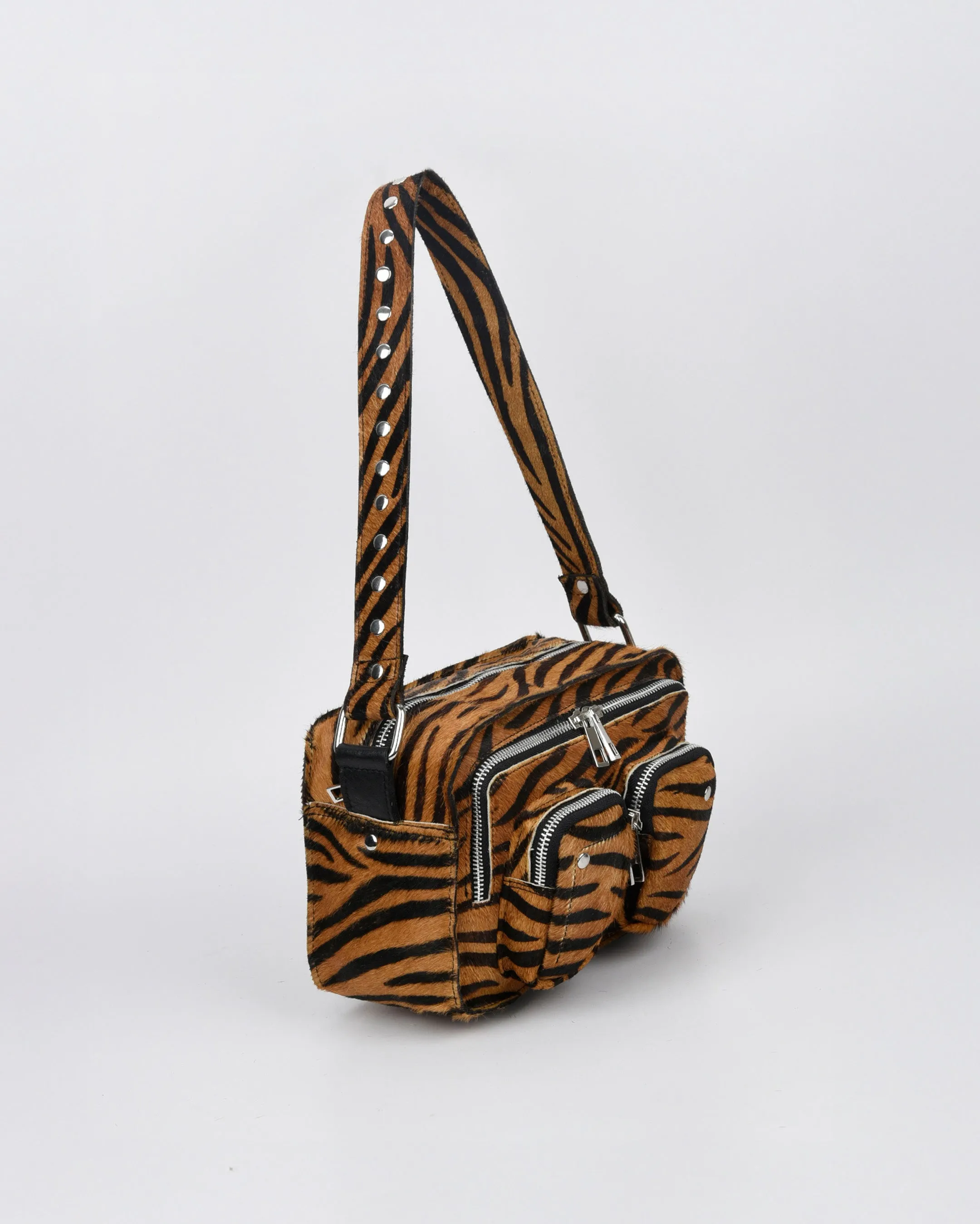 Ellie Stripes Deluxe Dark Brown sold by Nunoo Bags product image thumbnail 2