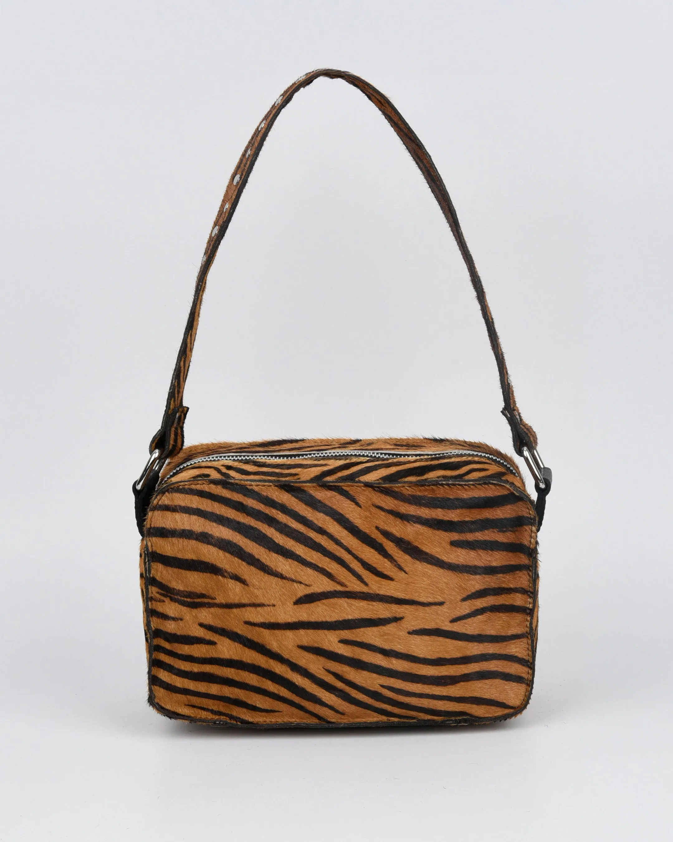 Ellie Stripes Deluxe Dark Brown sold by Nunoo Bags product image thumbnail 3