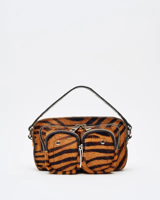 Helena Stripes Deluxe Dark Brown sold by Nunoo Bags