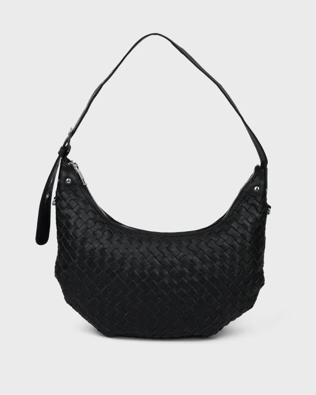 Dagmar Braided Mountain Black sold by Nunoo Bags