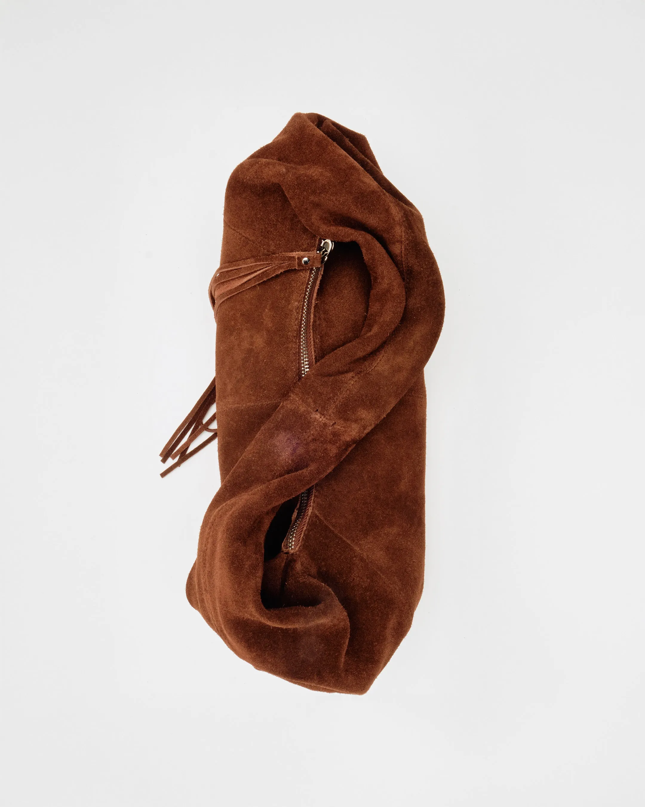 Small Alma Suede Chocolate Núnoo x Lia sold by Nunoo Bags product image thumbnail 5