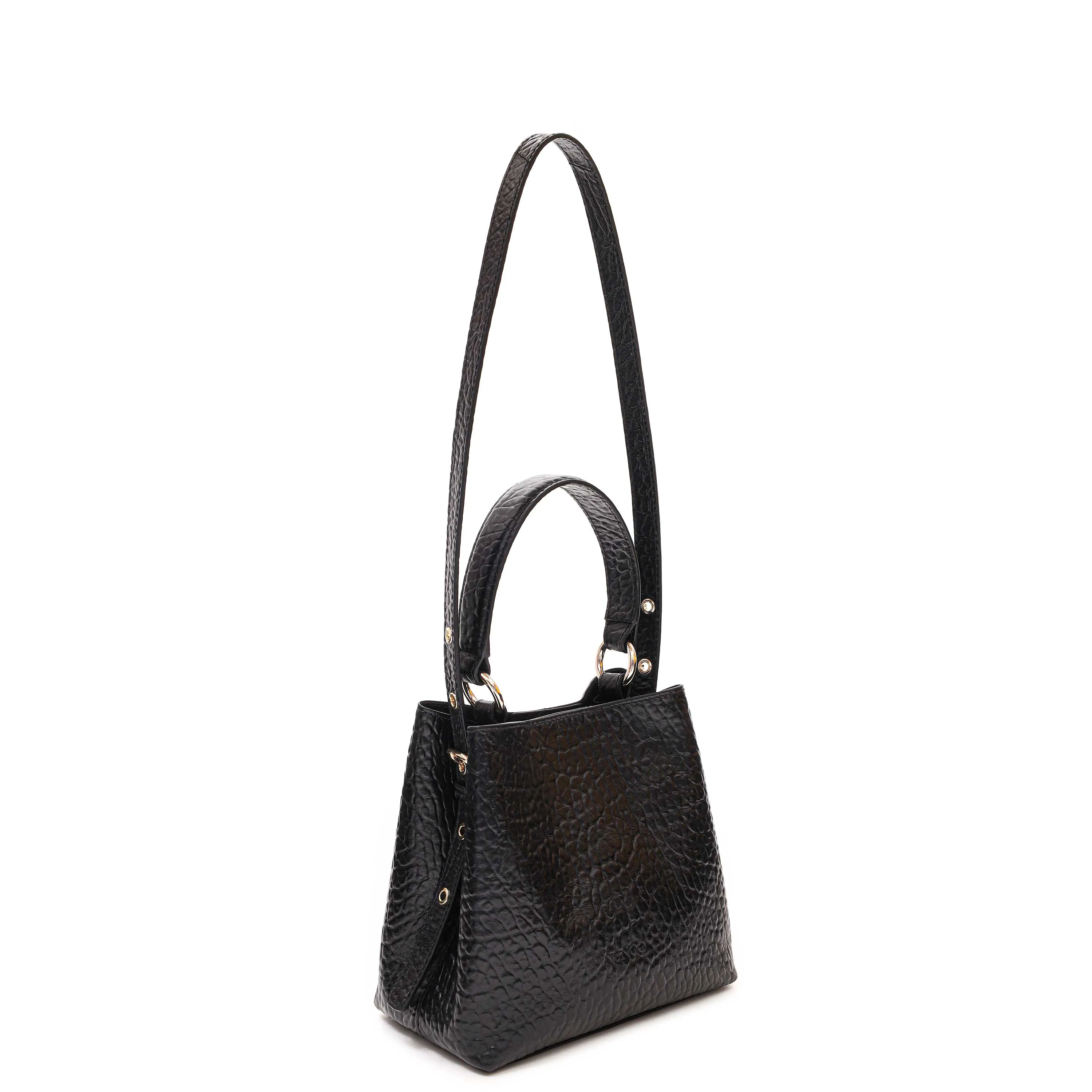 Small Chiara New Zealand Black w. Gold sold by Nunoo Bags product image thumbnail 2