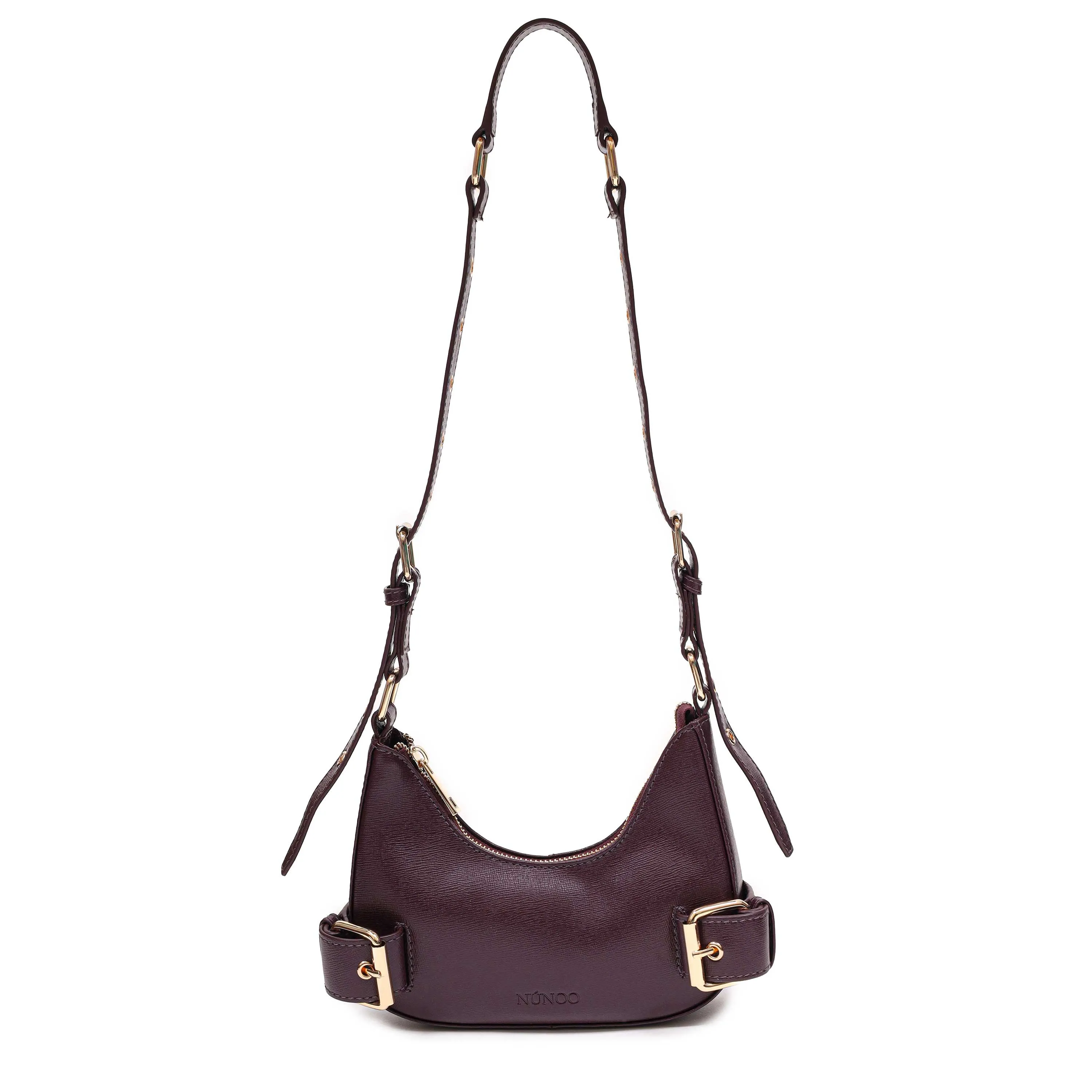 Palma Florence Bordeaux w. Gold sold by Nunoo Bags